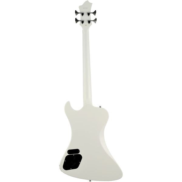 Hagstrom Nekr5-wht Nekromant Electric Bass - White Gloss