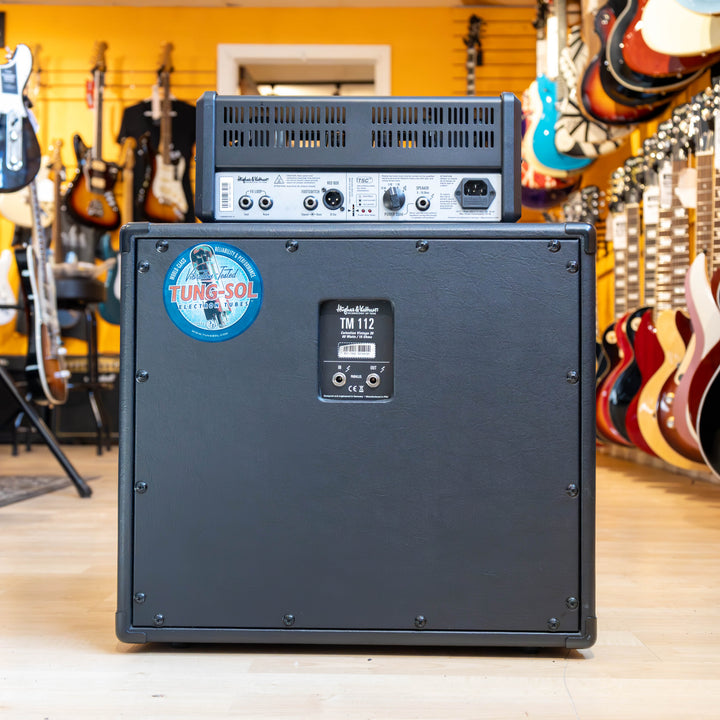 Hughes & Kettner PACKAGE - TM18 Head  w/Bag & Switch / H&K-TM112, V30 Loaded Cabinet - Used