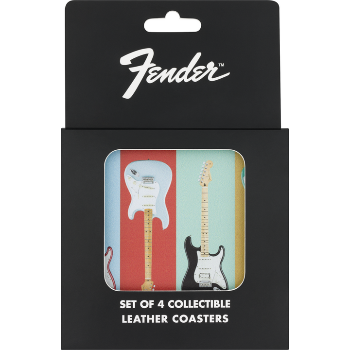Fender ® Stratocaster™ Modern Design Coaster Set