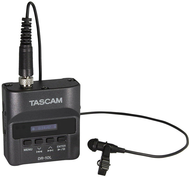 Tascam Dr-10lw Portable Digital Audio Recorder with Lavalier Microphone