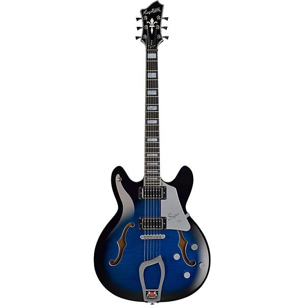 Hagstrom Suvik-dbs Super Viking Electric Guitar - Dark Baltic Sea