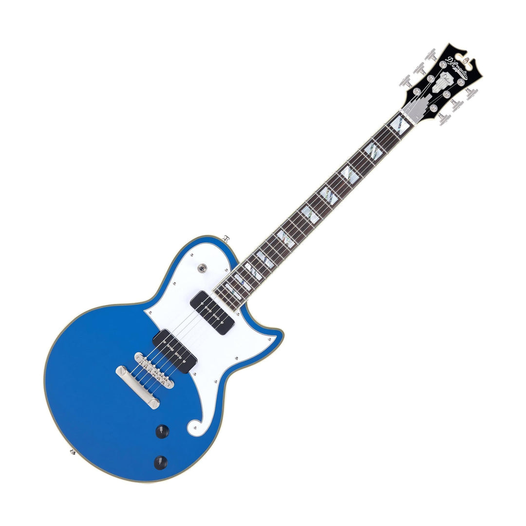Dangelico Dadatlsapsns Single Cutaway Solid Body Includes Deluxe Hardshell Case - Sapphire