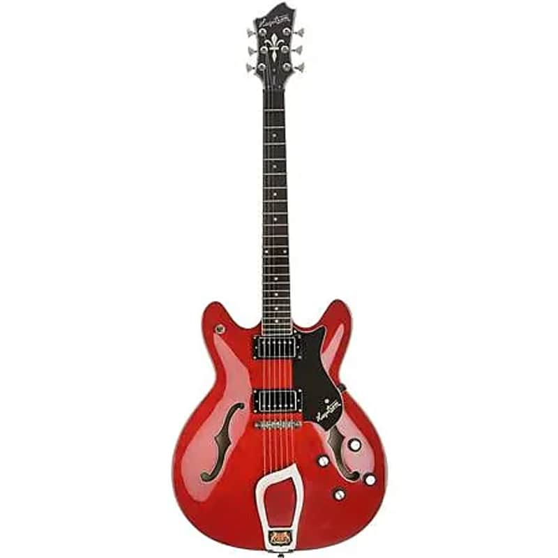 Hagstrom Vik-l-wct Viking Electric Guitar - Wild Cherry Trans Lh