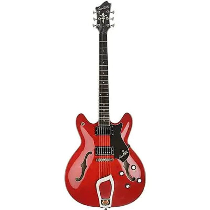 Hagstrom Vik-l-wct Viking Electric Guitar - Wild Cherry Trans Lh