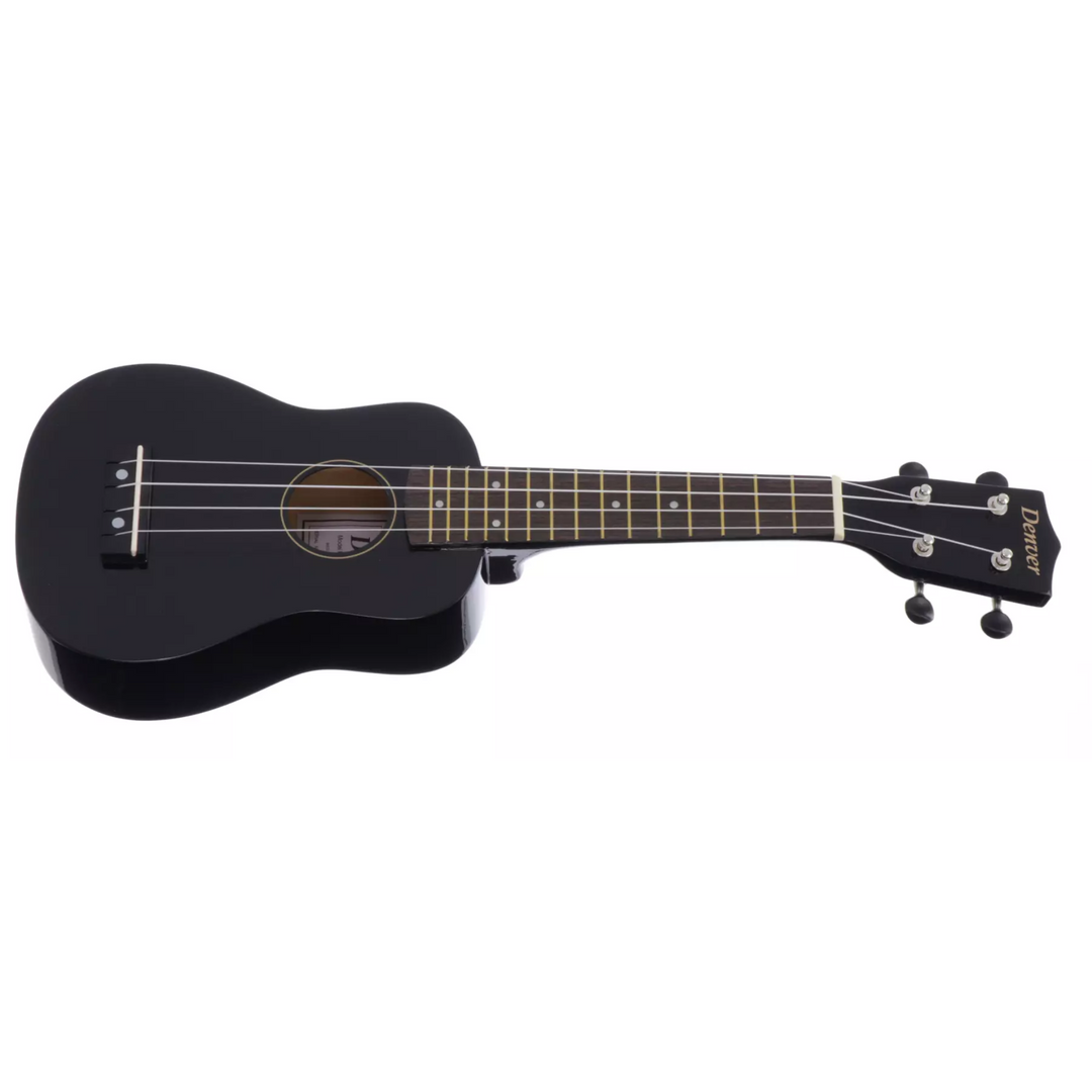 Denver DUKE-BLK Soprano Ukulele - Black