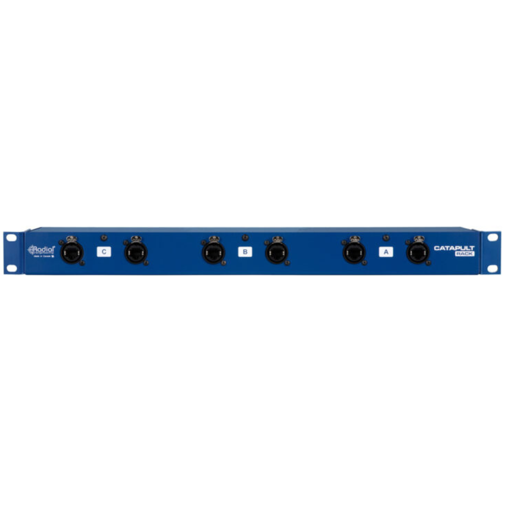 Radial R800 8039 00 Catapult Rack TX Cat 5 Analog Audio Snake Transmitter