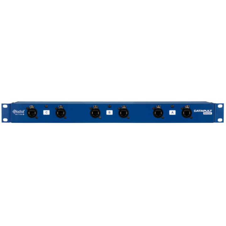 Radial R800 8039 00 Catapult Rack TX Cat 5 Analog Audio Snake Transmitter