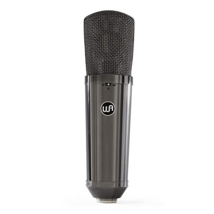 Warm Audio WA-87 R2 TS Limited-Edition Stereo Pair Large-Diaphragm Balanced Condenser Microphone - Titanium Finish
