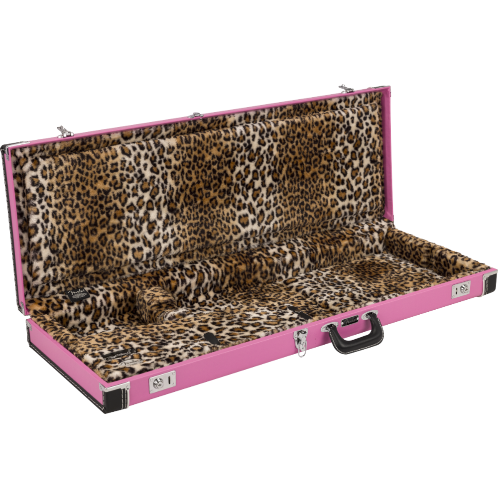 Fender Joe Strummer Strat/Tele Case - Pink Leopard
