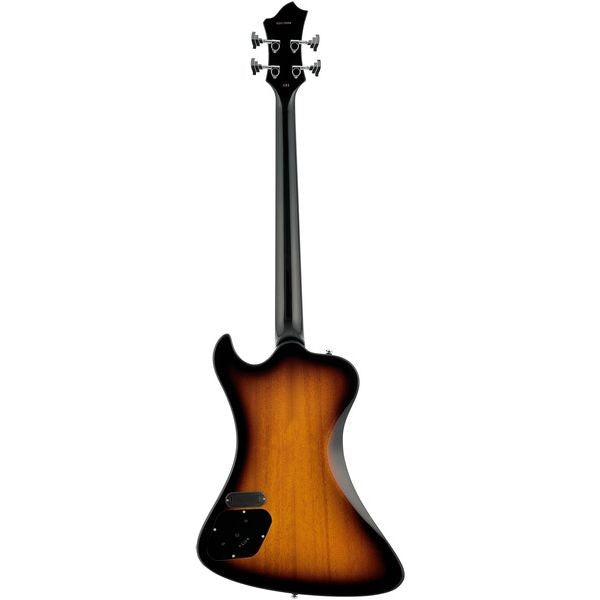 Hagstrom Nekr4-tsb Nekromant Electric Bass - Tobacco Sunburst