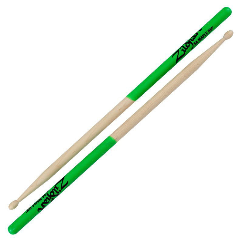 Zildjian Z5AMDG - 5A Maple Green Dip Drumsticks