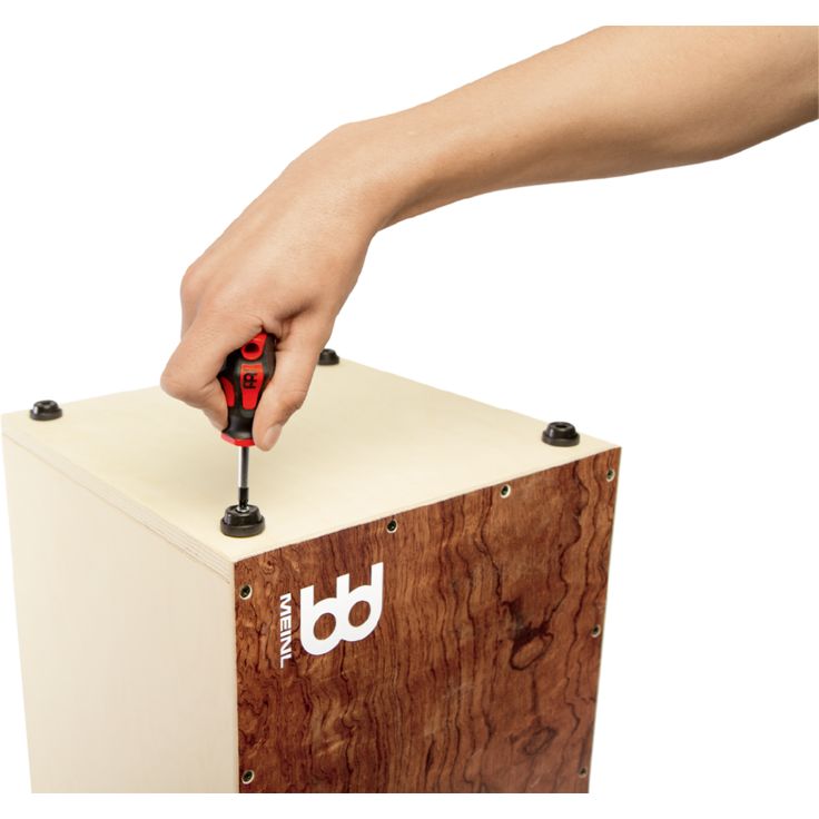 Meinl Percussion Deluxe Make Your Own Cajon Burl Wood