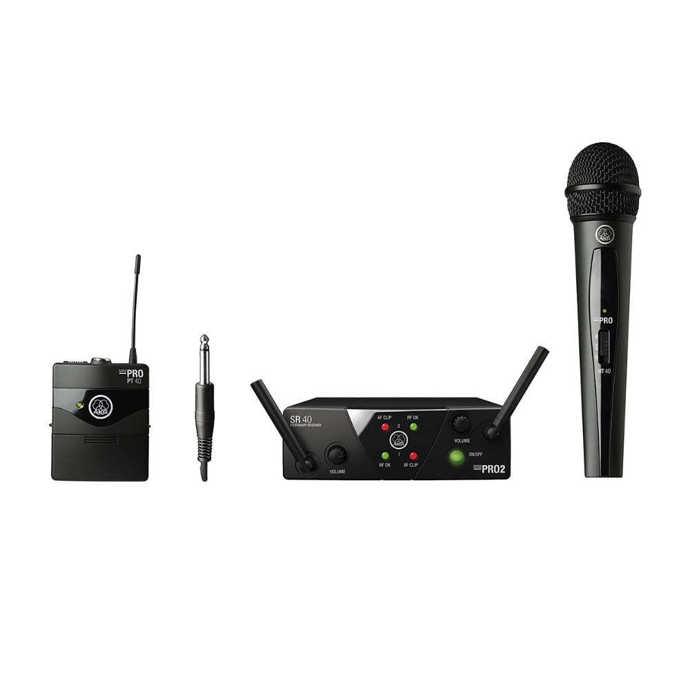 AKG WMS 40 Mini Instrumental Set (Freq. 25A) Wireless System (Demo)