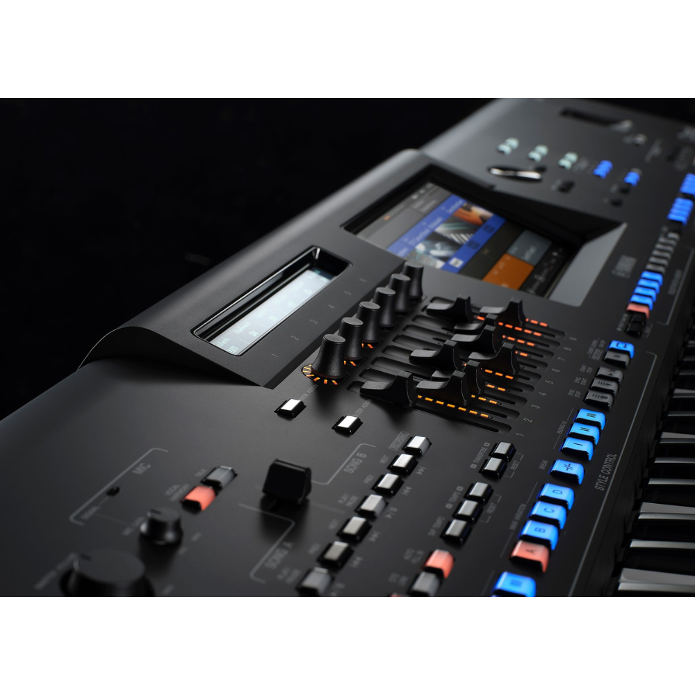 Yamaha GENOS2 76-note flagship arranger workstation w/ Organ action (FSX), Initial Touch/Aftertouch