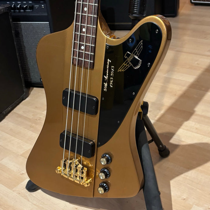 Gibson - LTD Edition 50th Anniversary Thunderbird Bass  w/OHSC (Bullion Gold - 2013) - USED
