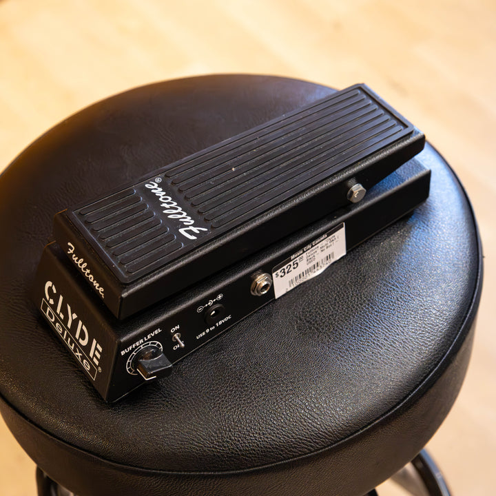 Fulltone - Clyde Deluxe Multi Voiced Wah Wah Pedal ( Black - No Box ) - USED