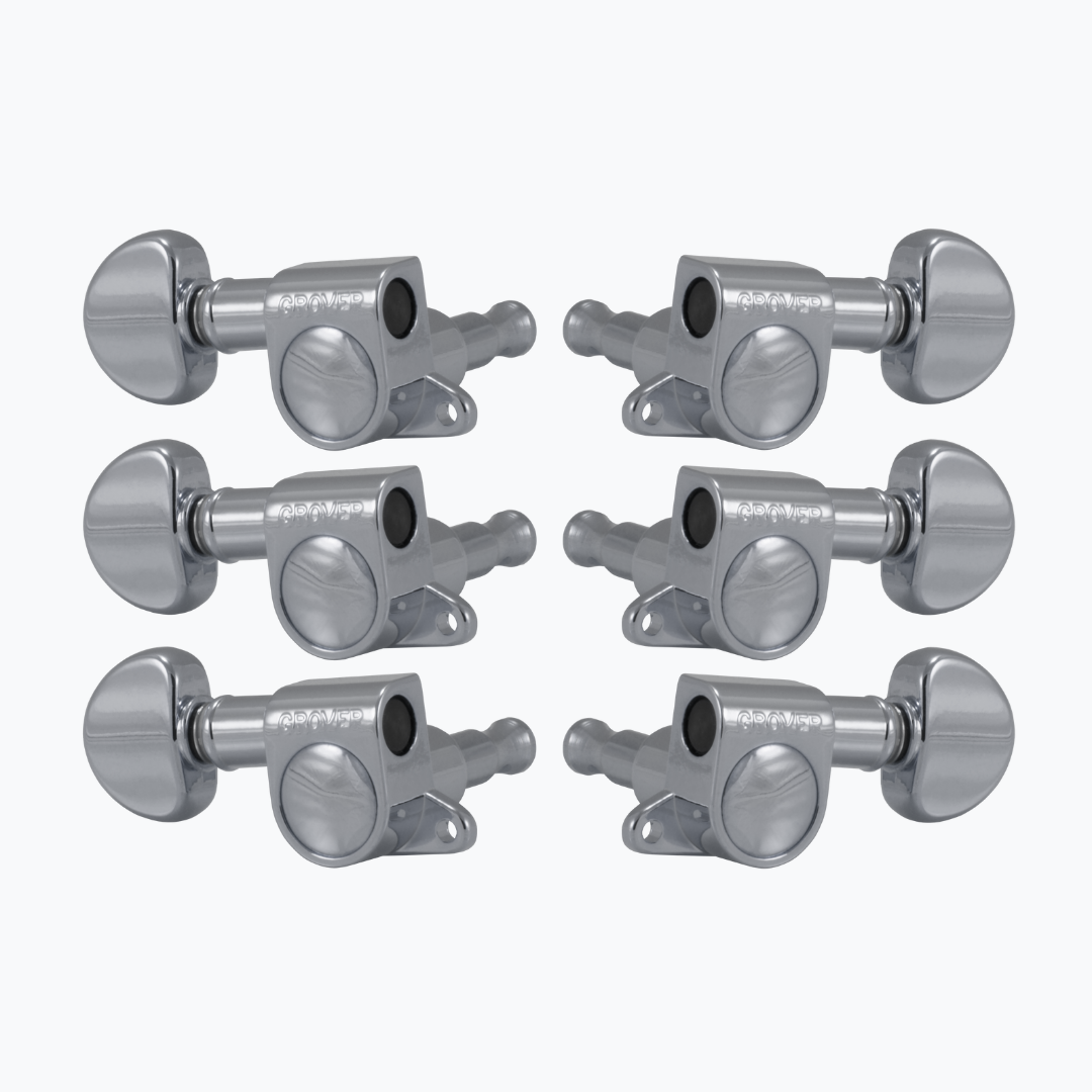 Allparts TK-7906 Grover® 205 Series 3x3 Mini Rotomatics Chrome 205C