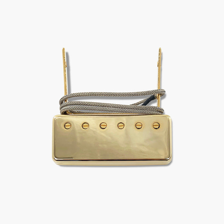 Allparts RZR-10004 Razor® Jazubakkā Jazz Bucker Floating Humbucking Pickup - Neck Mount, Gold