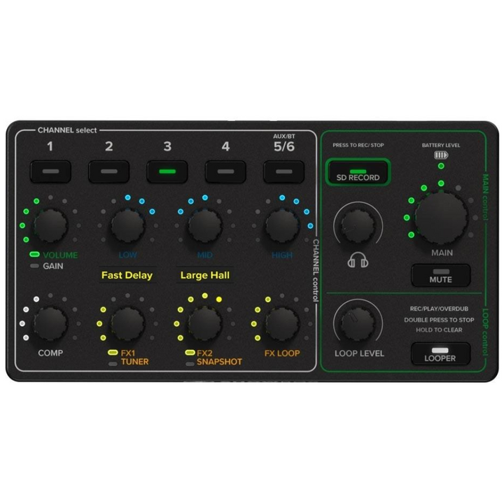 Mackie ShowBox Battery Powered All-In-One Performance Rig w/ Breakaway Mix Control