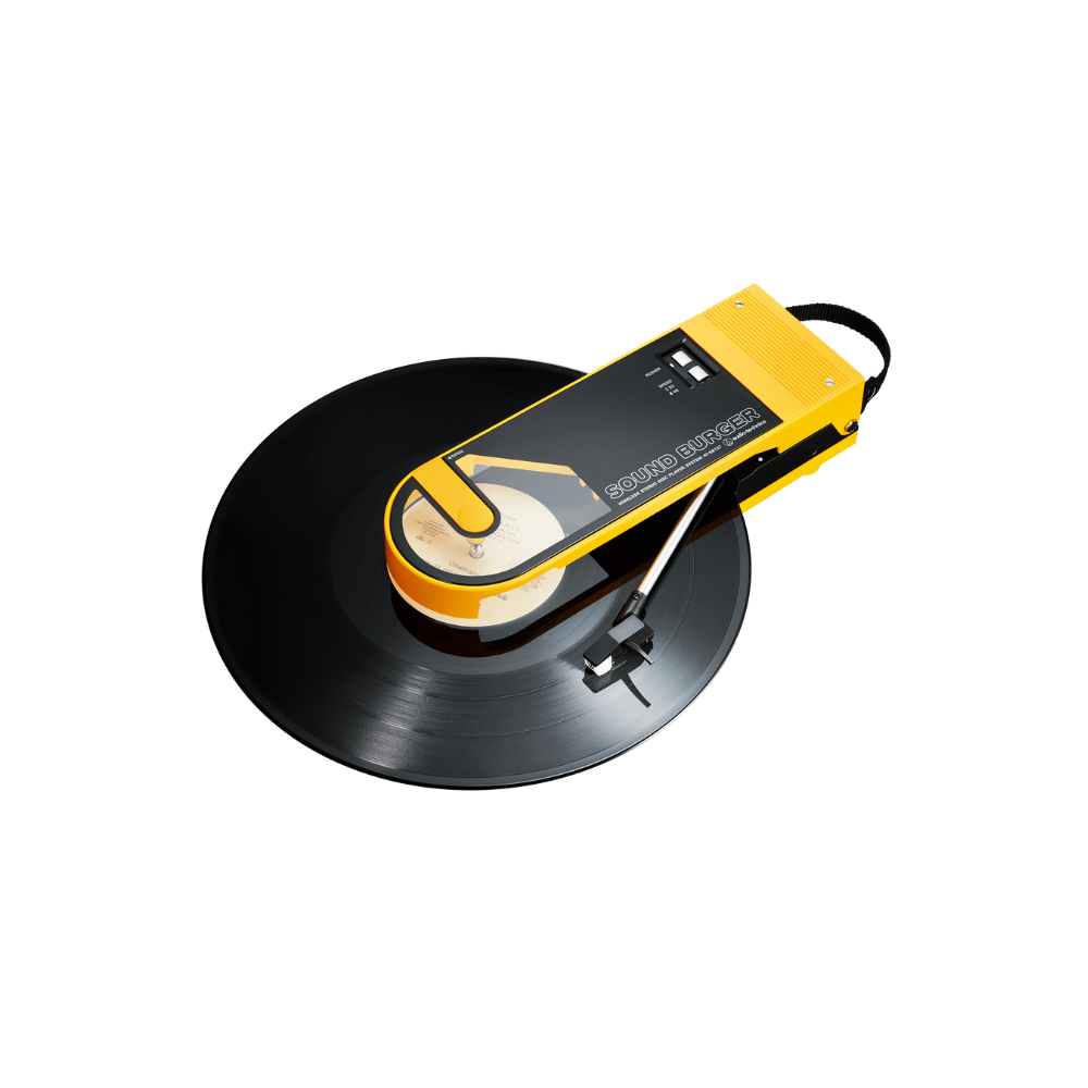 Audio-Technica Sound Burger Compact Portable Turntable - Yellow