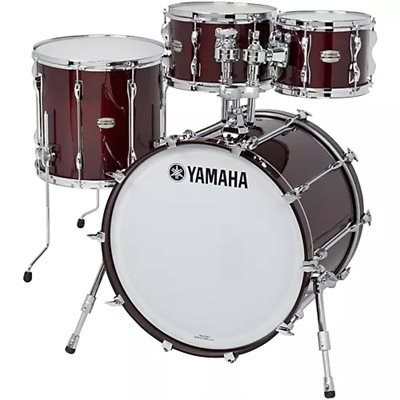 Yamaha Recording Custom 4-Piece Shell Pack (22 x 18, 10 x 12, 16ft, TH) - Classic Walnut
