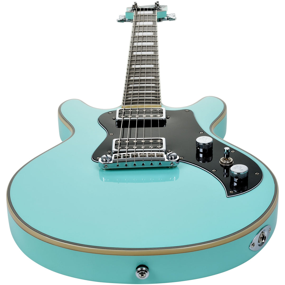 Hagstrom Megin-abe Megin Electric Guitar - Aged Sky Blue