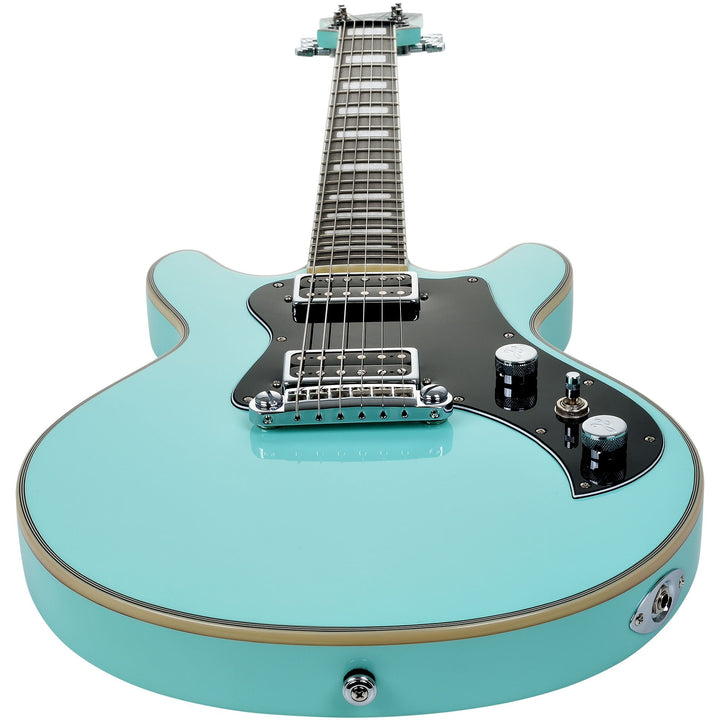 Hagstrom Megin-abe Megin Electric Guitar - Aged Sky Blue