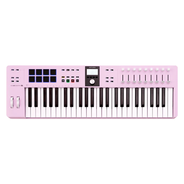 Arturia KEYLAB ESSENTIAL 49 MK3 Universal MIDI Controller 49 Keys - Rose Quartz