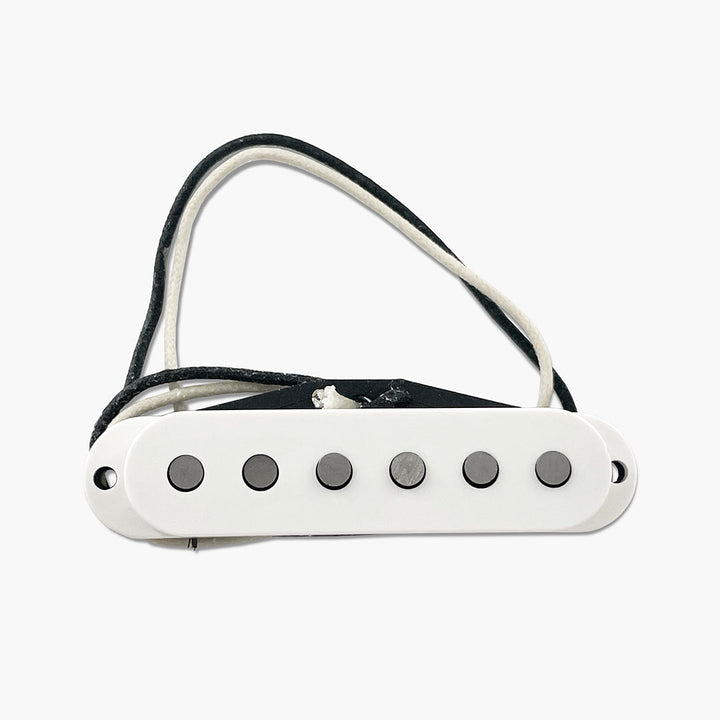 Allparts RZR-10055 Razor® Sūpāmūn Super Moon Bridge Pickup For Stratocaster® - White