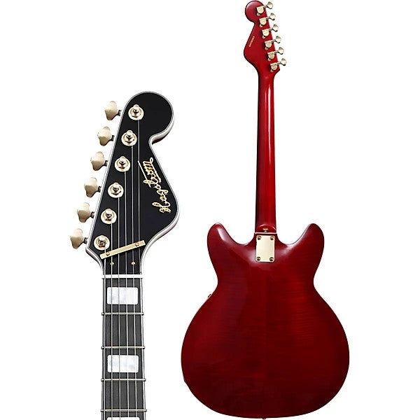 Hagstrom Vik67-g-wct 67 Electric Guitar - Wild Cherry Trans