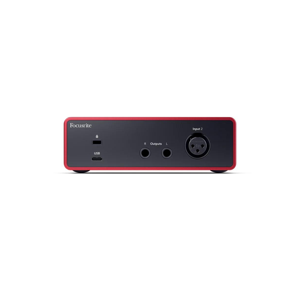 Focusrite Scarlett Solo 4th Gen Studio Pack w/ Mic and Headphones