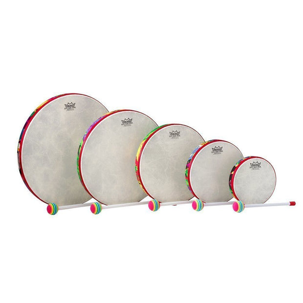 Remo Asia KD-0500-01 - 6'' ~ 14'' Kids Hand Drum Set (includes 6'' 8'' 10'' 12'' 14'')