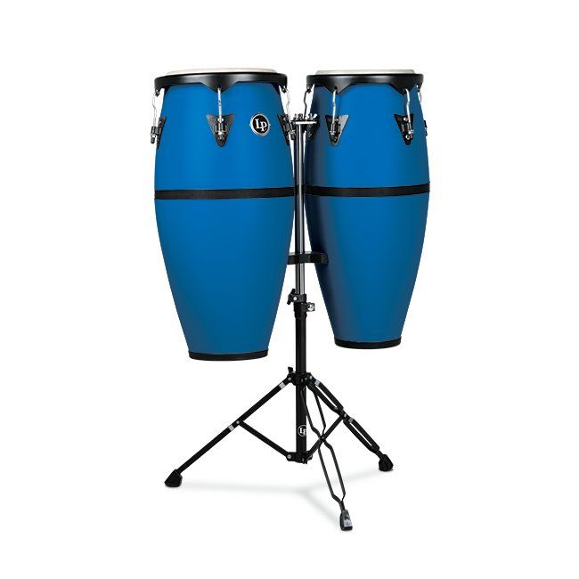 LP 10-11 LP646D-DB Discovery Conga Set w/STD - Race Car Blue