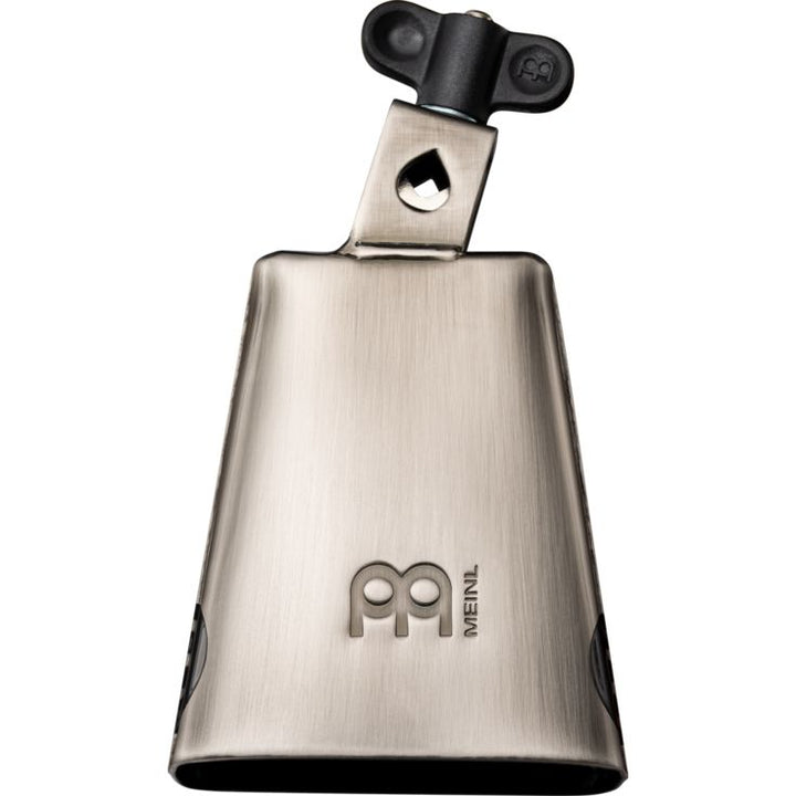 Meinl Percussion 4 1/2" Steel Finish Cowbell High Cha Cha Cowbell Hand brushed steel