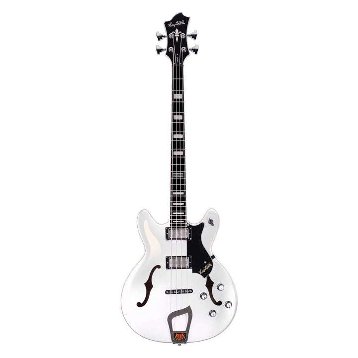 Hagstrom Vikb-wht Viking Bass Electric Bass - White