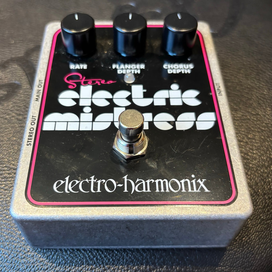 Electro Harmonix - Stereo Electric Mistress Flanger - Chorus w/ Box & PS - USED