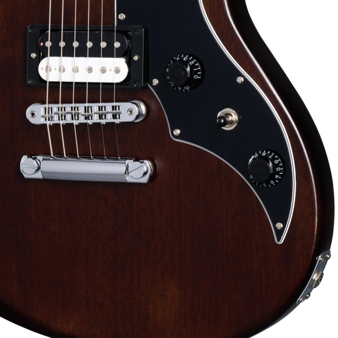 Gibson Victory Electric Guitar with Hardshell Case - Dark Walnut Satin