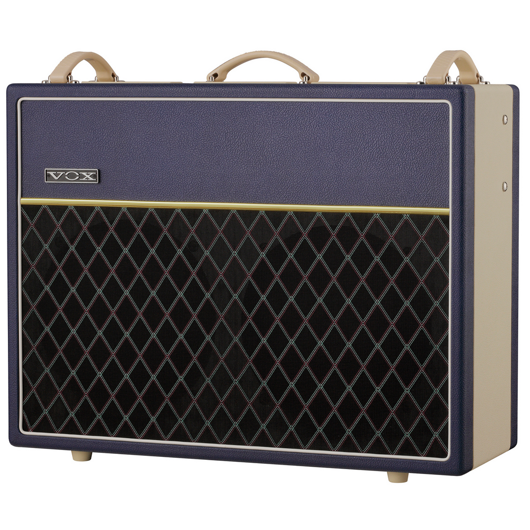Vox AC30C2TTBC LTD 30W Valve Combo 12" Speaker 2 Channels Blue/Cream Two-Tone  w/ Greenback Speaker