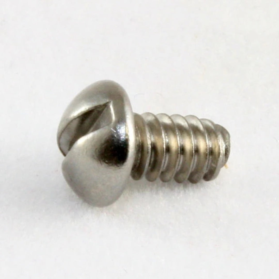 Allparts GS-0062 Slot Head Switch Mounting Screws Stainless Steel