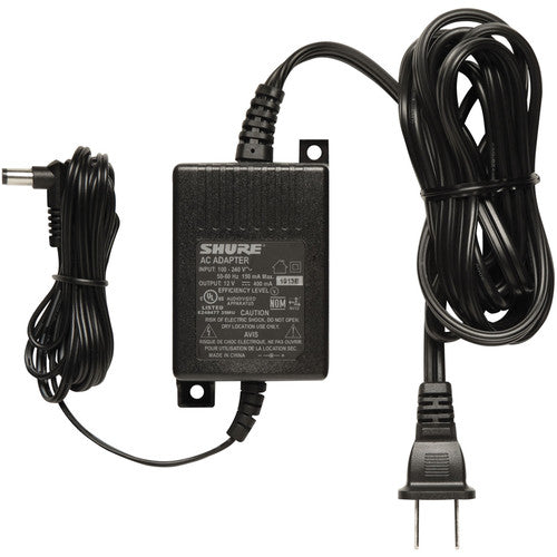 Shure Power Supply Units for Wireless Microphone and PSM Systems PS24 (BLX, PGXD, GLXD, SLX, QLXD, P3T)