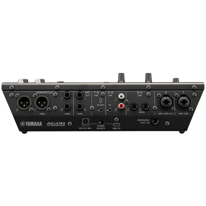 Yamaha AG08 B Yamaha Mixing Console - Black