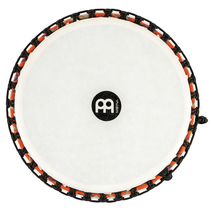 Meinl Percussion 14" Rope Tuned Travel Series Djembe Synthetic Head (Patented) Pharaoh's Script