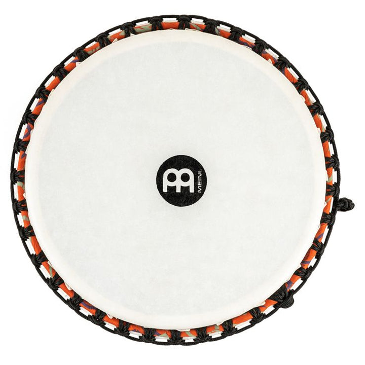 Meinl Percussion 14" Rope Tuned Travel Series Djembe Synthetic Head (Patented) Pharaoh's Script