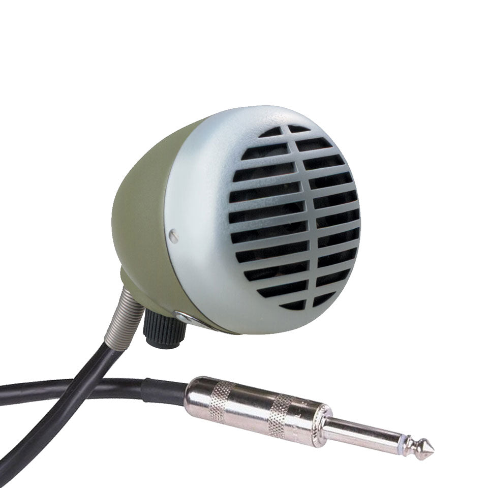 Shure 520DX ''Green Bullet'' Harmonica Microphone – Music City Canada