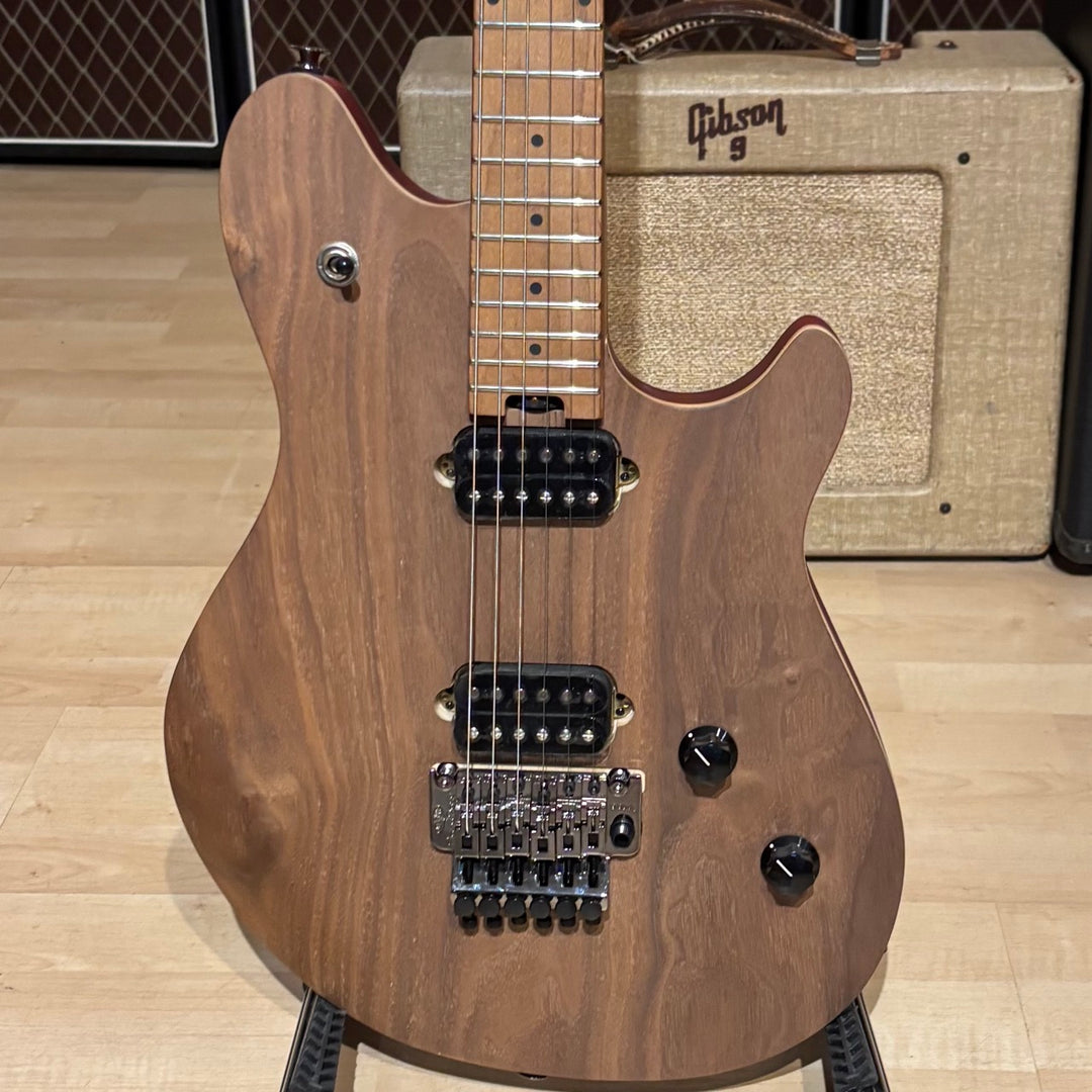 EVH Wolfgang Standard Exotic, Baked Maple Fingerboard Electric Guitar - Black Walnut