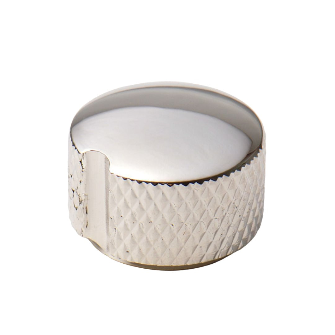 Allparts MK-3919-001 Goldo Deluxe Pot Knob - Large, Nickel