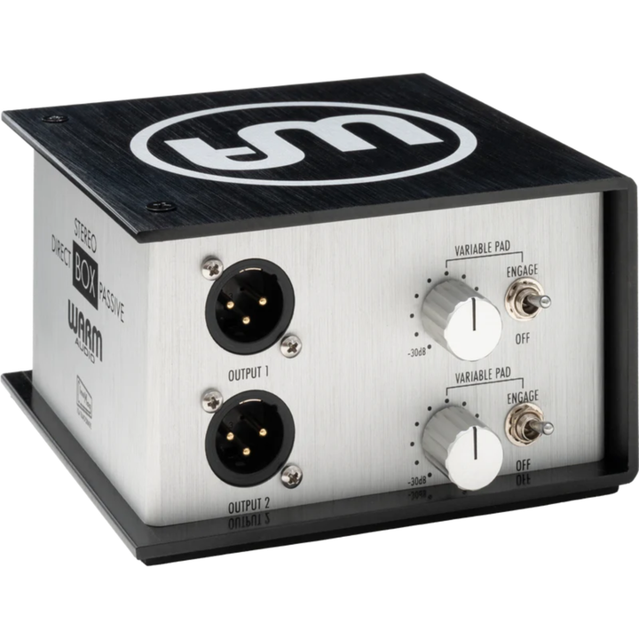 Warm Audio WA-DI-P2 Transformer- Balanced 2-Channel Passive Direct Box