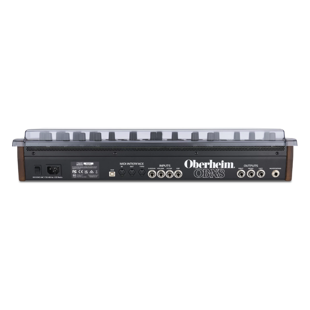Decksaver DS-PC-OBX8DESKTOP Oberheim OB-X8 Desktop Cover - Soft-Fit