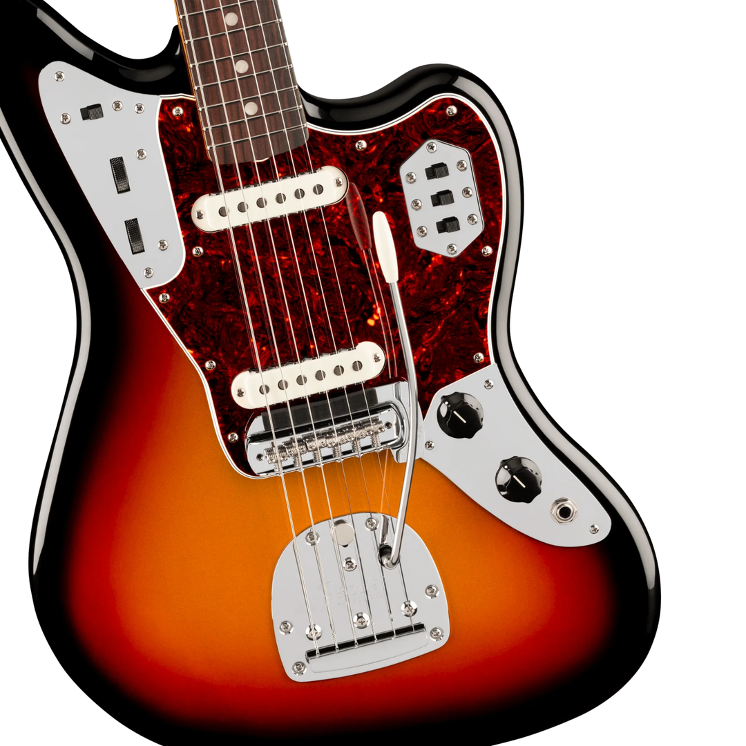 Fender  Vintera III Mid '60s Jaguar Electric Guitar (3-Color Sunburst)