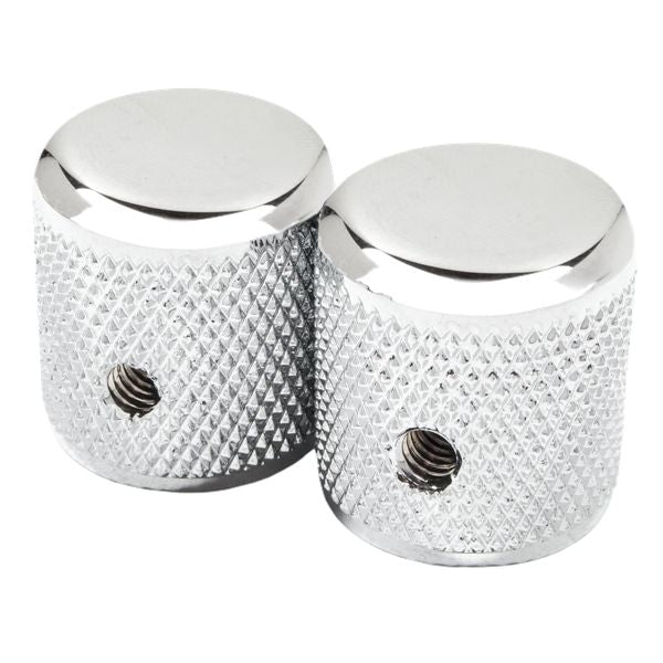 Fender Pure Vintage '58 Telecaster Knurled Knobs - Chrome